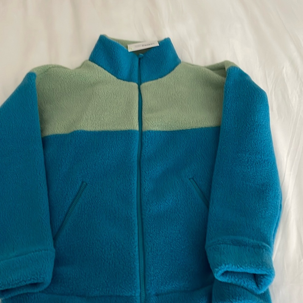 Fleece zip up jacket
